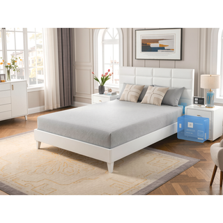 Sunvega King Firm 10 Inch Gel Memory Foam Low Motion Transfer Mattress