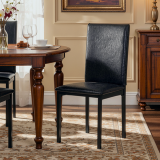 Sunvega Faux Marble Top Metal Frame Dinette Table with Exceptional Durability