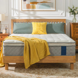 Sunvega Cooling Gel Memory Foam Hybrid Mattress with Medium Firmness for Individual Pocket Spring