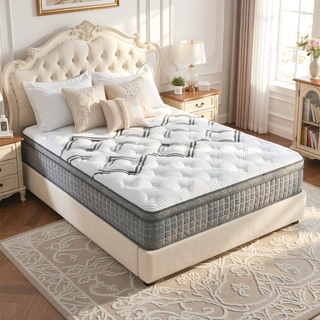 Sunvega Diamond Soto Cooling Copper Conforming Hybrid Luxurious Euro-Top Mattress