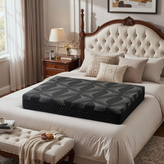 Sunvega Diamond Matrix Copper Cooling Hybrid Waterfall Top Mattress with Medium Feel