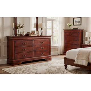 Sunvega Dark Brown Tufted Polyurethane Upholstered King Size Bed Frame