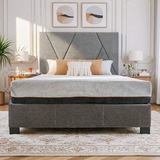 Sunvega 10 Inch Cooling Copper Infused Memory Foam Mattress Full Size Plush Support