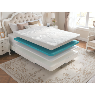 Sunvega 8-inch Full Size Firm Gel Memory Foam Mattress with Tencel Cover