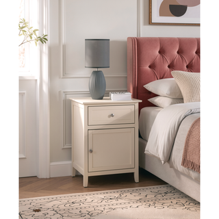 Sunvega Bright Yellow Fully Assembled Nightstand with Drawer for Small Spaces