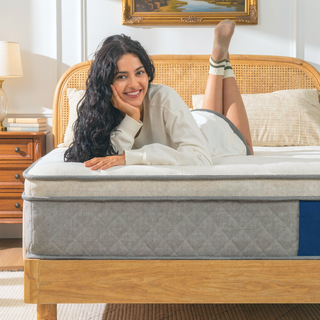 Sunvega Cooling Gel Memory Foam Hybrid Mattress with Medium Firmness for Individual Pocket Spring