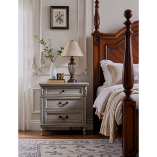 Sunvega Platinum Chest with Five Spacious Drawers and Brushed Nickel Handles