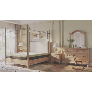 Sunvega Twin Firm Gel Memory Foam Tight Top 8 Inch Mattress with Anti-Microbial Cover