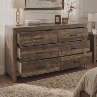 Sunvega Natural Finish Full Bed with Headboard Footboard and Rails