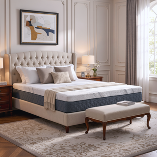 Sunvega Snowstorm Cooling Graphene Memory Foam 12" Firm Mattress with Cool Release Technology