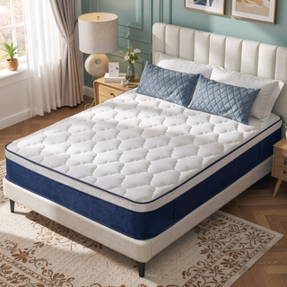 Sunvega 10 Inch Full Size Breathable Cooling Gel Memory Foam Hybrid Mattress