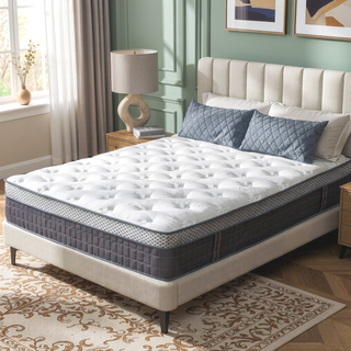 Sunvega 10 Inch Full Size Breathable Cooling Gel Memory Foam Hybrid Mattress