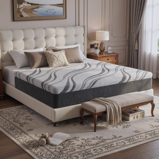 Sunvega Ultra Cooling Responsive Gel Memory Foam Mattress with Heat Wicking Fabric