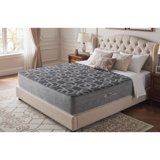 Sunvega 12" Medium Plush Twin XL Mattress with Ice Cover and Copper Gel Infusion