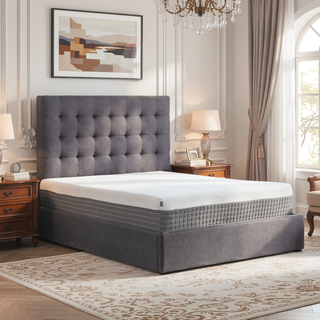 Sunvega 5-Layer Hybrid Memory Foam and Coil Mattress with Knit Cover King Size