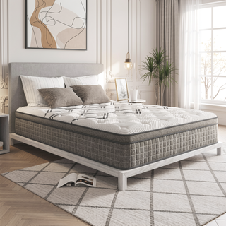 Sunvega Diamond Soto Cooling Copper Conforming Hybrid Luxurious Euro-Top Mattress