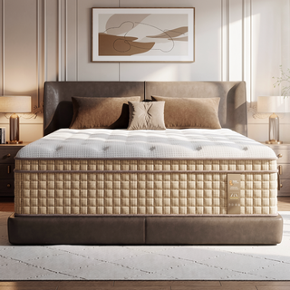 Sunvega 12 Inch Queen Gel Memory Foam Hybrid Mattress with Pocket Springs for Support
