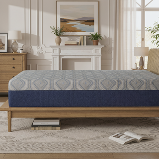 Sunvega 14" Hybrid Queen Mattress with Isotonic Memory Foam for Lumbar Support
