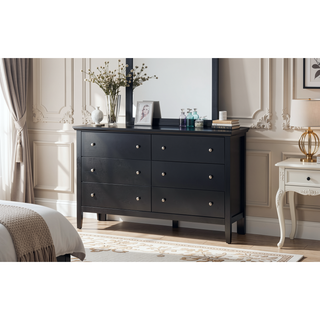 Sunvega Primo Bedroom Group Dresser with Durable Print Finish and French Dovetail Drawers