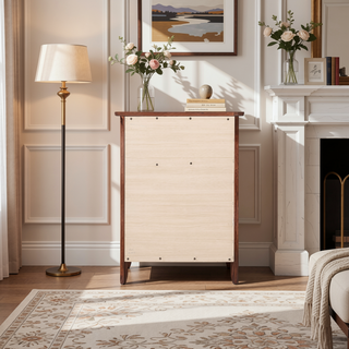 Sunvega Bright Yellow Fully Assembled Nightstand with Drawer for Small Spaces