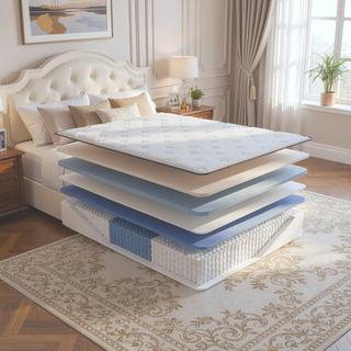 Sunvega Diamond Hughes Cool Responsive Pressure Relieving Latex Hybrid Mattress