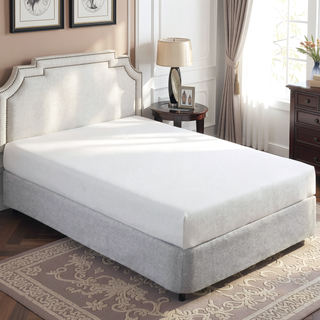 Sunvega Plush 8 Inch Medium Gel Memory Foam Mattress with Aloe Vera Cover