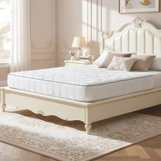 Sunvega Premium 9 Inch Medium Pocket Spring Full Size Mattress with Soft Knit Fabric