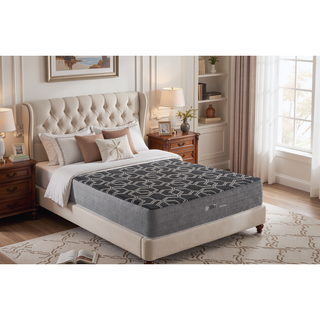 Sunvega 12" Smooth Top Hybrid Medium Plush Twin XL Mattress with Ice Cover
