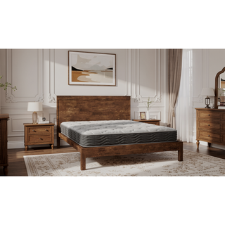 Sunvega Hybrid 12 Inch Medium Firm Queen Mattress with Pocketed Coils