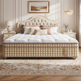 Sunvega 12 Inch Queen Hybrid Mattress with Gel Memory Foam and Pocket Springs