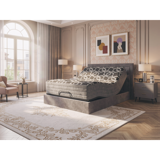 Sunvega 12 Inch Medium Plush Full Mattress with Copper Gel Infused Ice Cover