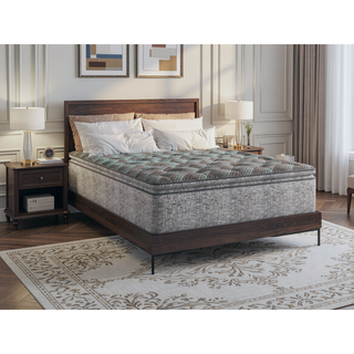 Sunvega 12 Inch Euro Top Mattress with Cooling Gel Foam and Plush Comfort Layers