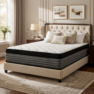 Sunvega 16 in. Hybrid Pocket Coil and Gel Memory Foam Mattress for Enhanced Support
