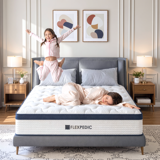 Sunvega King Mattress with Space Cotton for Tight Sleep and Medium-Firm Cooling Support