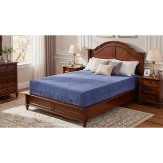 Sunvega 12" Foam Core Mattress with Memory Foam and Super Soft Fabric Cover
