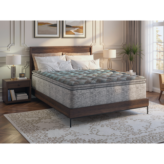 Sunvega 10 Inch Euro Top Plush Mattress with Cooling Foam and Reinforced Support