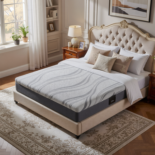 Sunvega Ultra Cooling Responsive Gel Memory Foam Mattress with Heat Wicking Fabric
