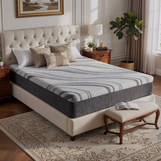 Sunvega Ultra Cooling Responsive Gel Memory Foam 12" Medium Feel King Mattress