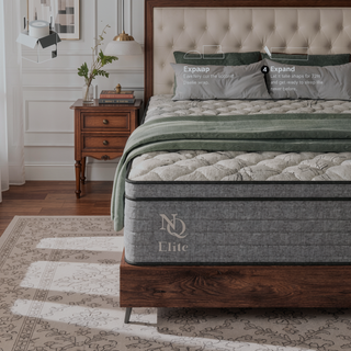 Sunvega Orthopedic Cooling Gel Memory Foam Hybrid Mattress with Pressure Relief