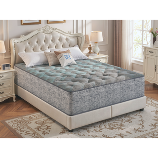 Sunvega 13" Plush Hybrid Mattress with Cooling Technology and 700 Pocketed Coils