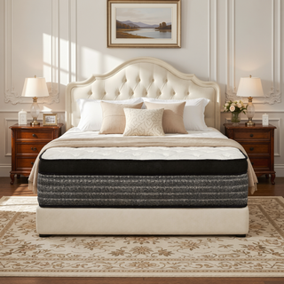 Sunvega 16 in. Hybrid Pocket Coil and Gel Memory Foam Mattress for Enhanced Support