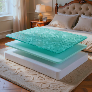 Sunvega Diamond Greyson Gel Memory Foam Mattress King Size Medium Feel