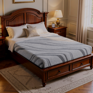 Sunvega Gel Memory Foam Mattress with Cooling Fabric and Firm Orthopedic Support
