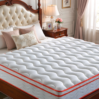 Sunvega King Size 10 Inch Hybrid Mattress with Memory Foam and Pocket Springs