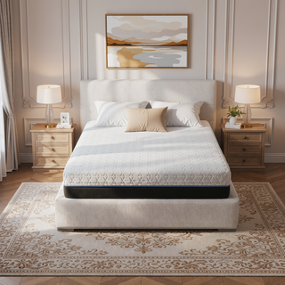 Sunvega Copper Infused 12 Inch Soft Memory Foam Split Top Queen Mattress