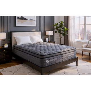 Sunvega Premium Pocket Spring and Memory Foam Luxuryan California King Bed