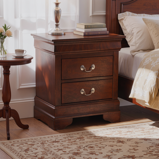 Sunvega Dark Brown Tufted Polyurethane Upholstered King Size Bed Frame