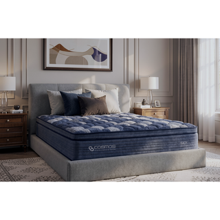 Sunvega Pocket InnerSpring Unit with Memory Foam and Super Soft Fabric Cover