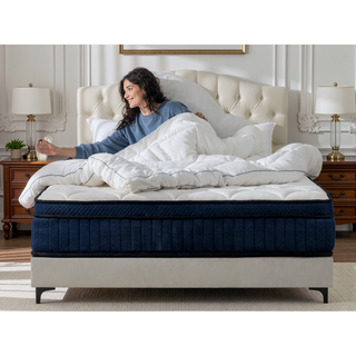 Sunvega 10 Inch King Size Cooling Gel Memory Foam Hybrid Mattress with Pocket Springs
