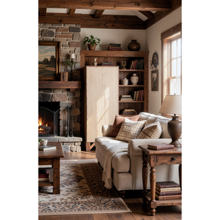 Sunvega Dark Brown Tufted Polyurethane Upholstered King Size Bed Frame